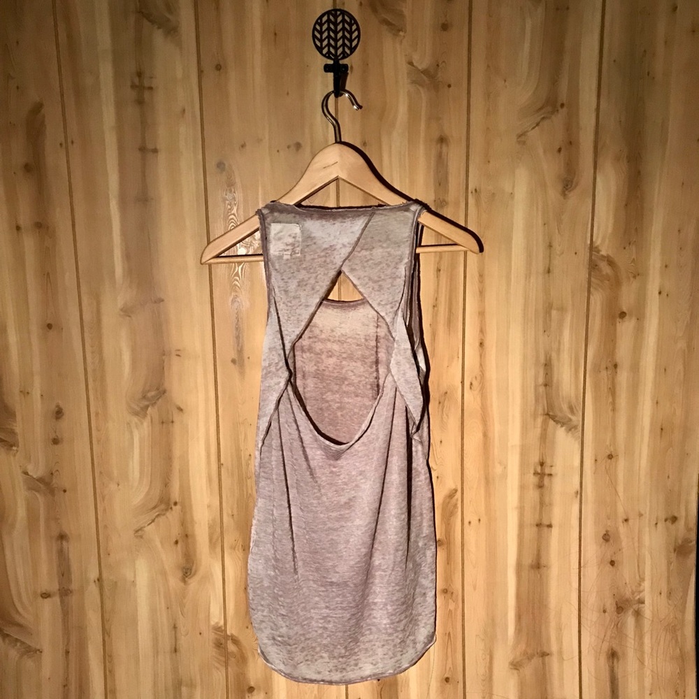 Chaser Brand 🎸 Burnout Tank with Back Cutout